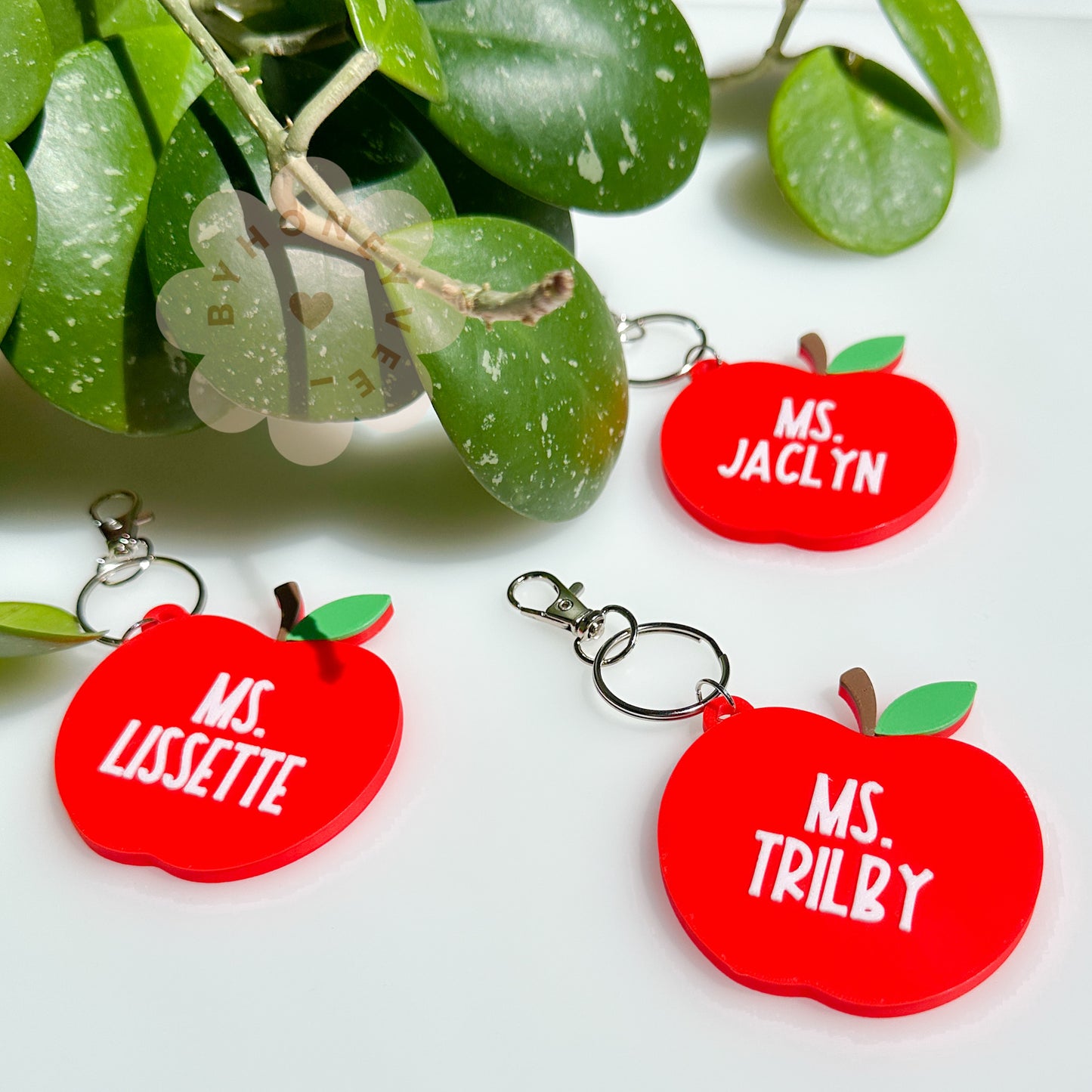 Custom Name Apple Keychain