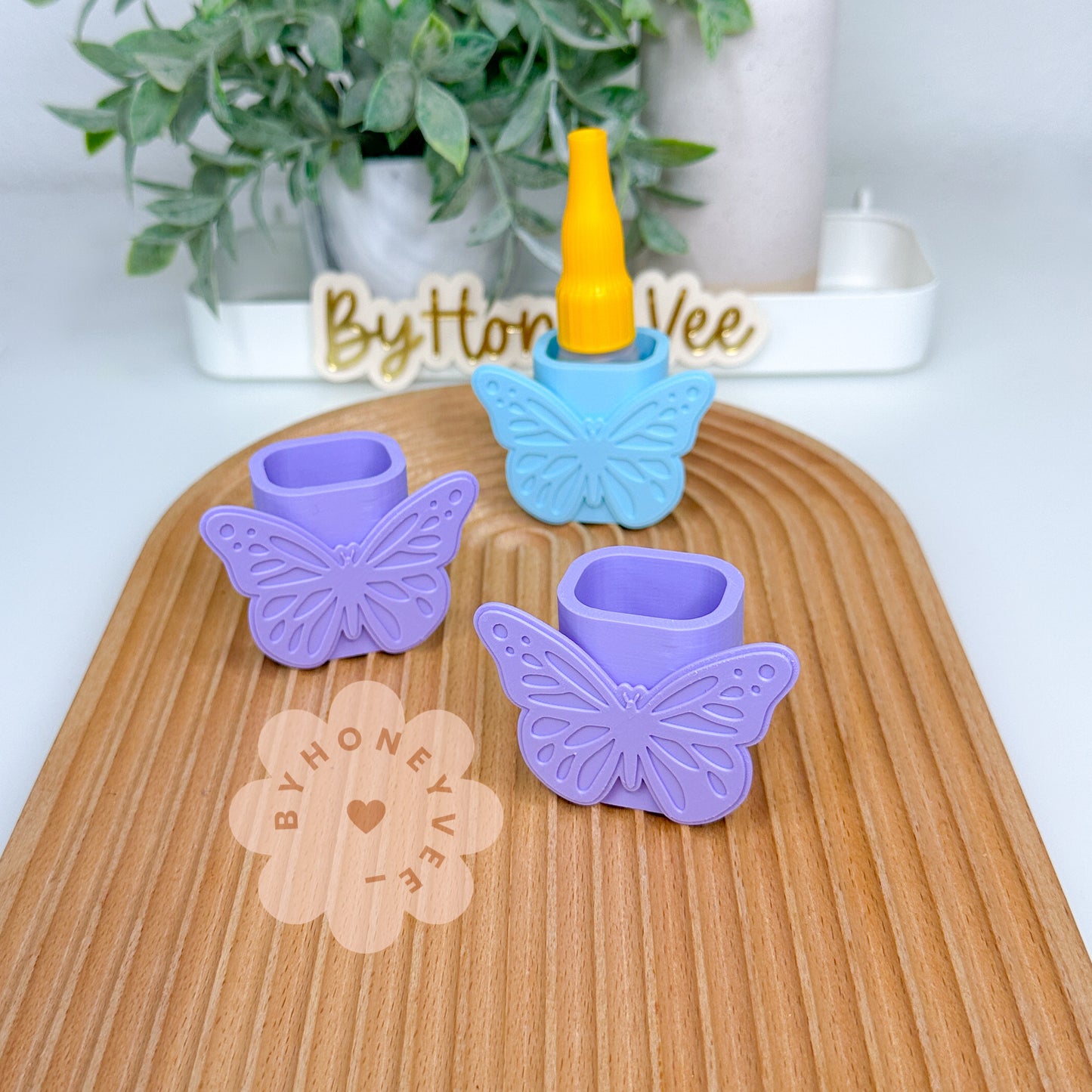 Butterfly Glue Holder