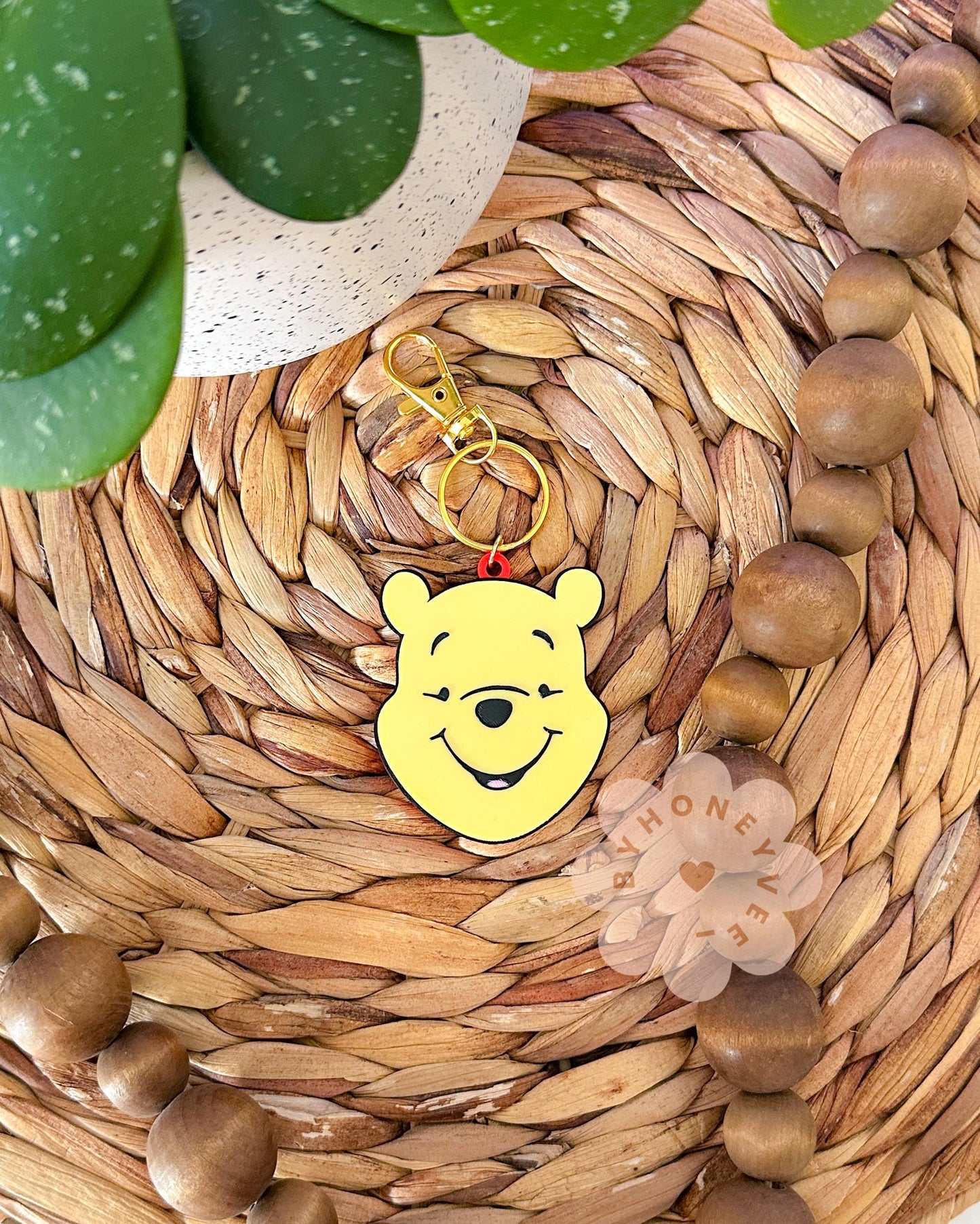 Yellow Bear Keychain