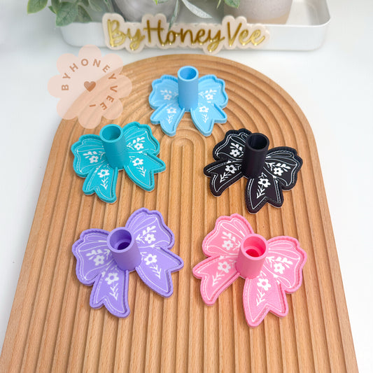 Floral bow Pen Stand