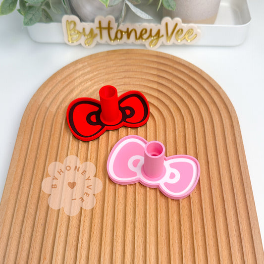 Kitty Bow Pen Stand