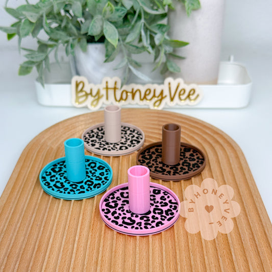 Cheetah/Leopard Print Pen Stand