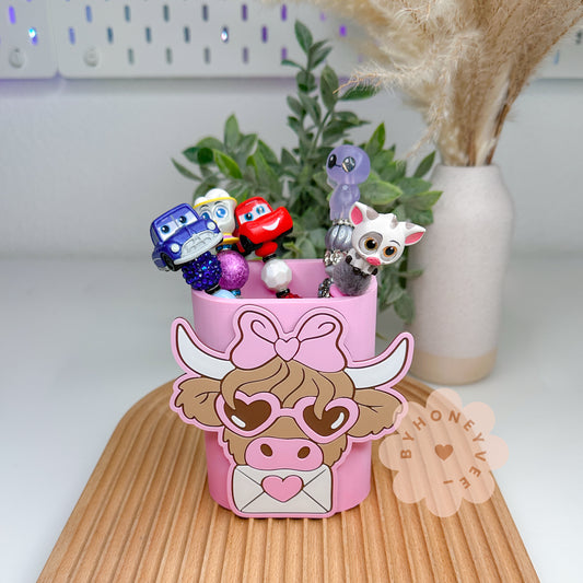 Highland Cow Pen Organizer