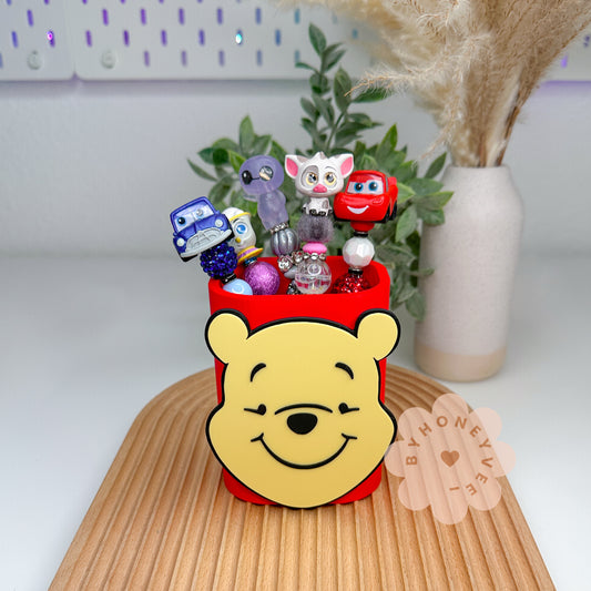 Yellow Bear Pen Organizer