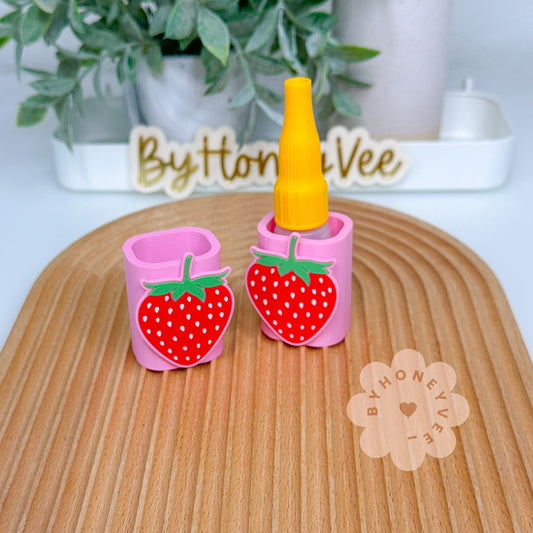 Strawberry Glue Holder