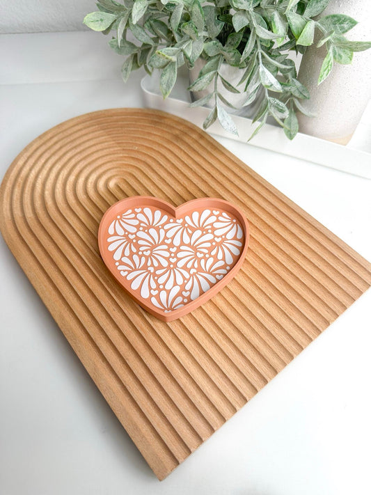 Talavera Hearts Trays