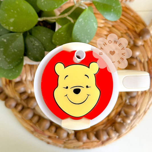 Yellow Bear Stanley Lid Topper