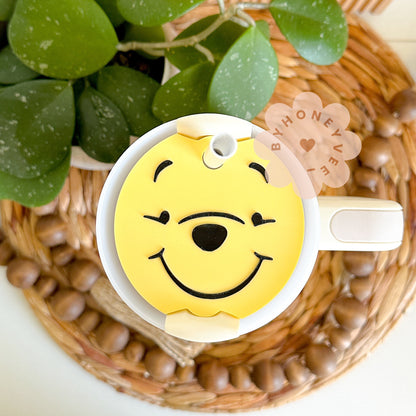 Yellow Bear Tumbler Topper