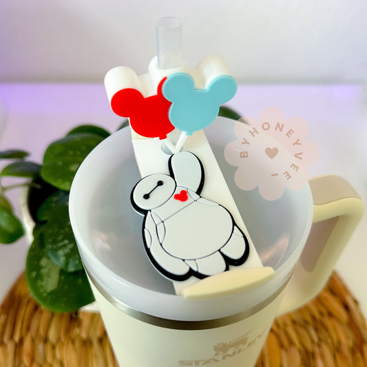 2-piece Baymax Stanley Lid Topper