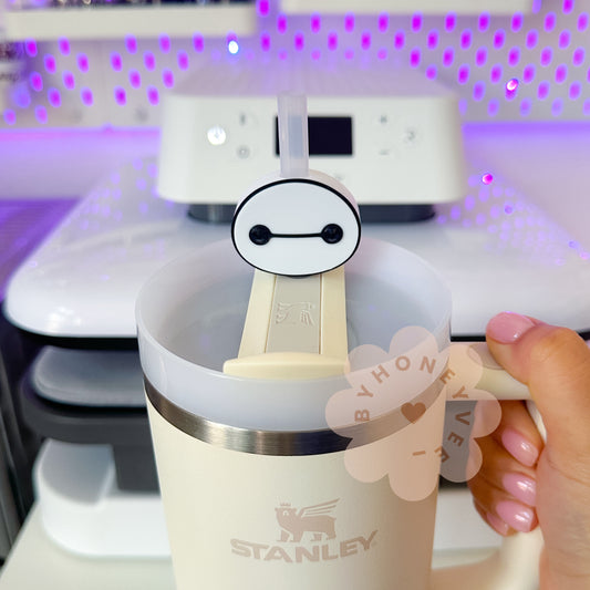 Baymax Straw Topper