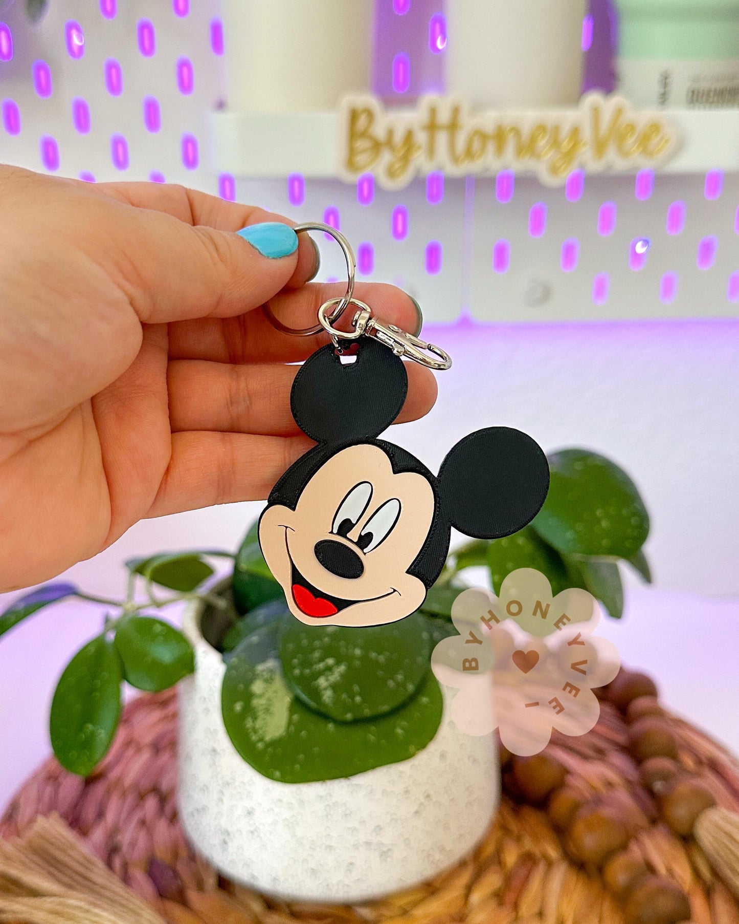 Boy Mouse Keychain