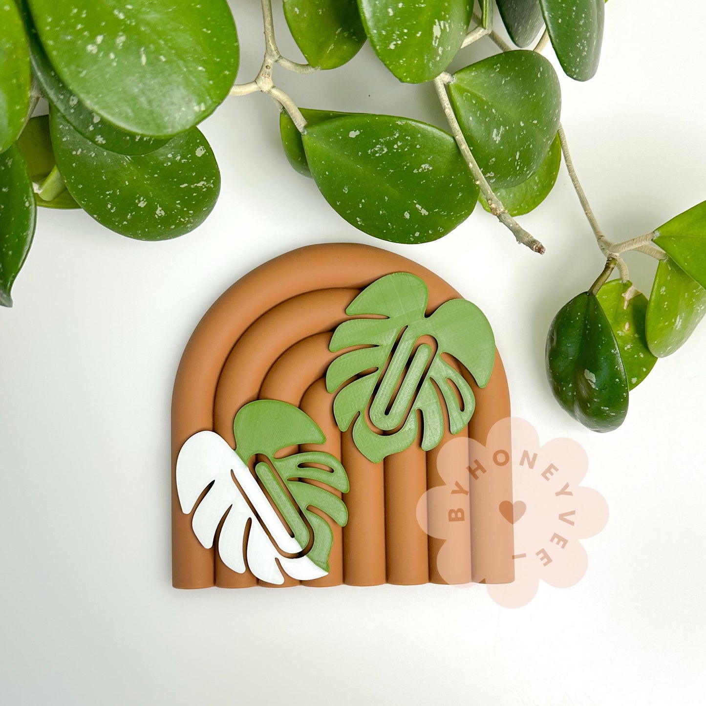 Monstera Leaf Jumbo Paperclips